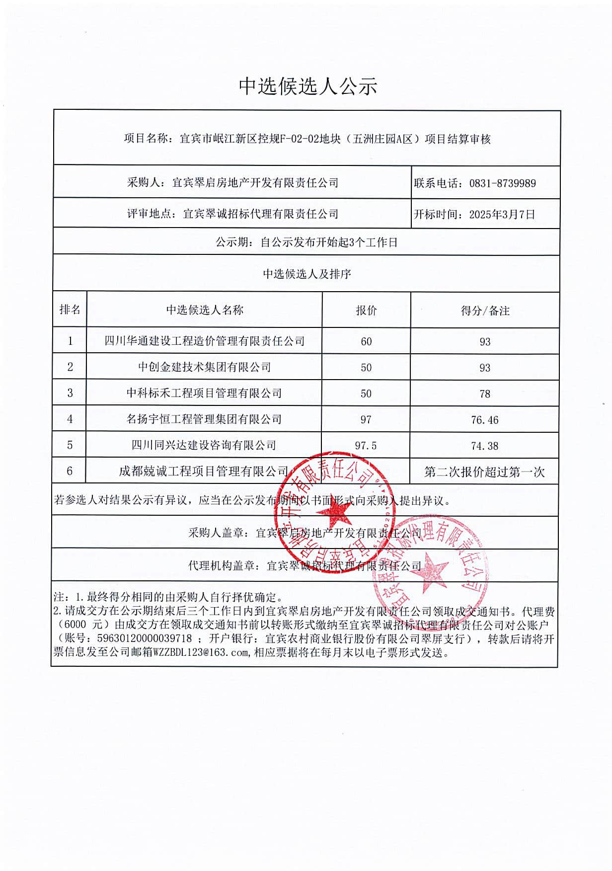 五新-75 宜宾市岷江新区控规F-02-02地块(五洲庄园A区)项目结算审核中选候选人结果公示.png