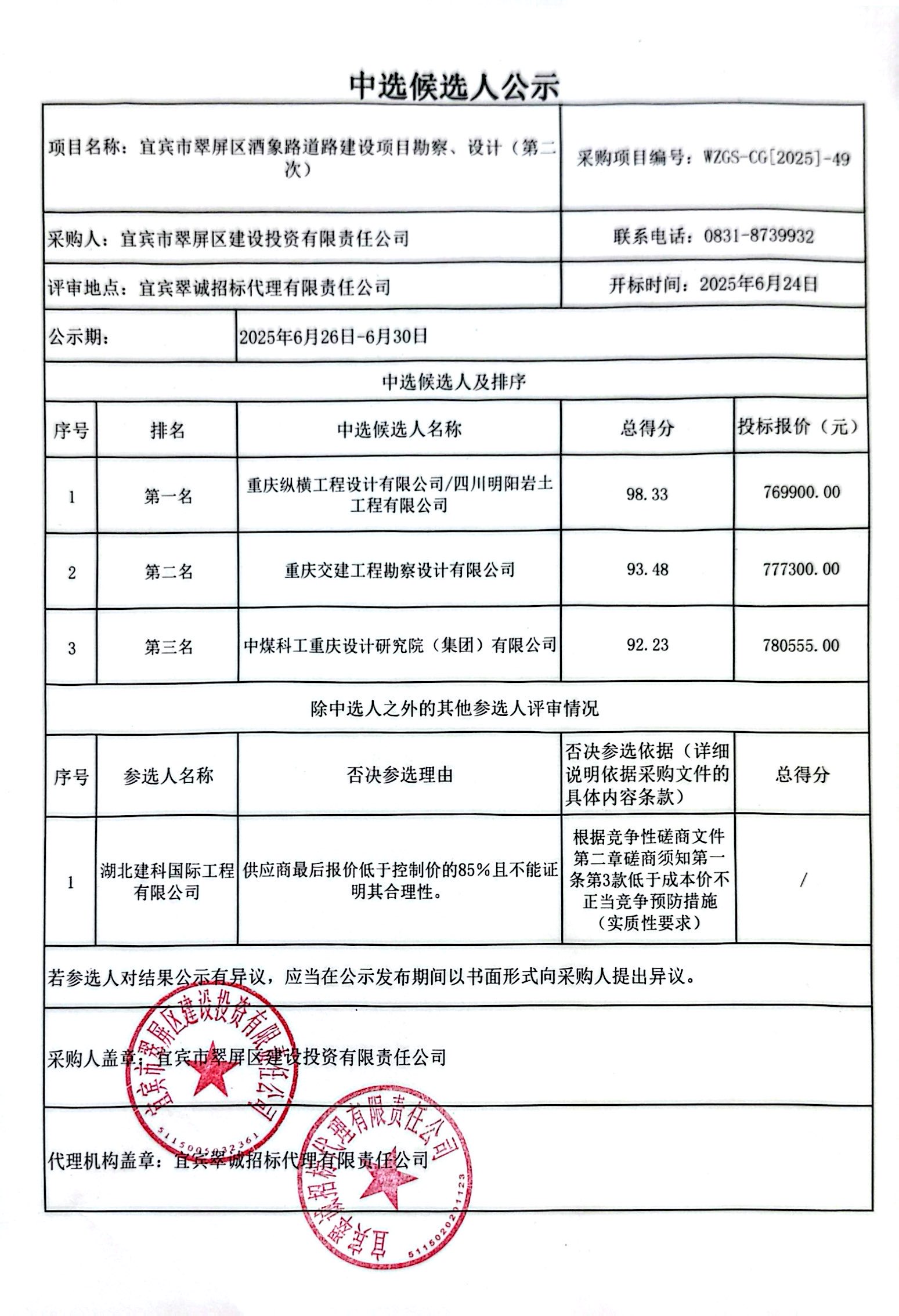 五新-180 宜宾市翠屏区酒象路道路建设项目勘察、设计(第二次)中选候选人结果公示.jpg