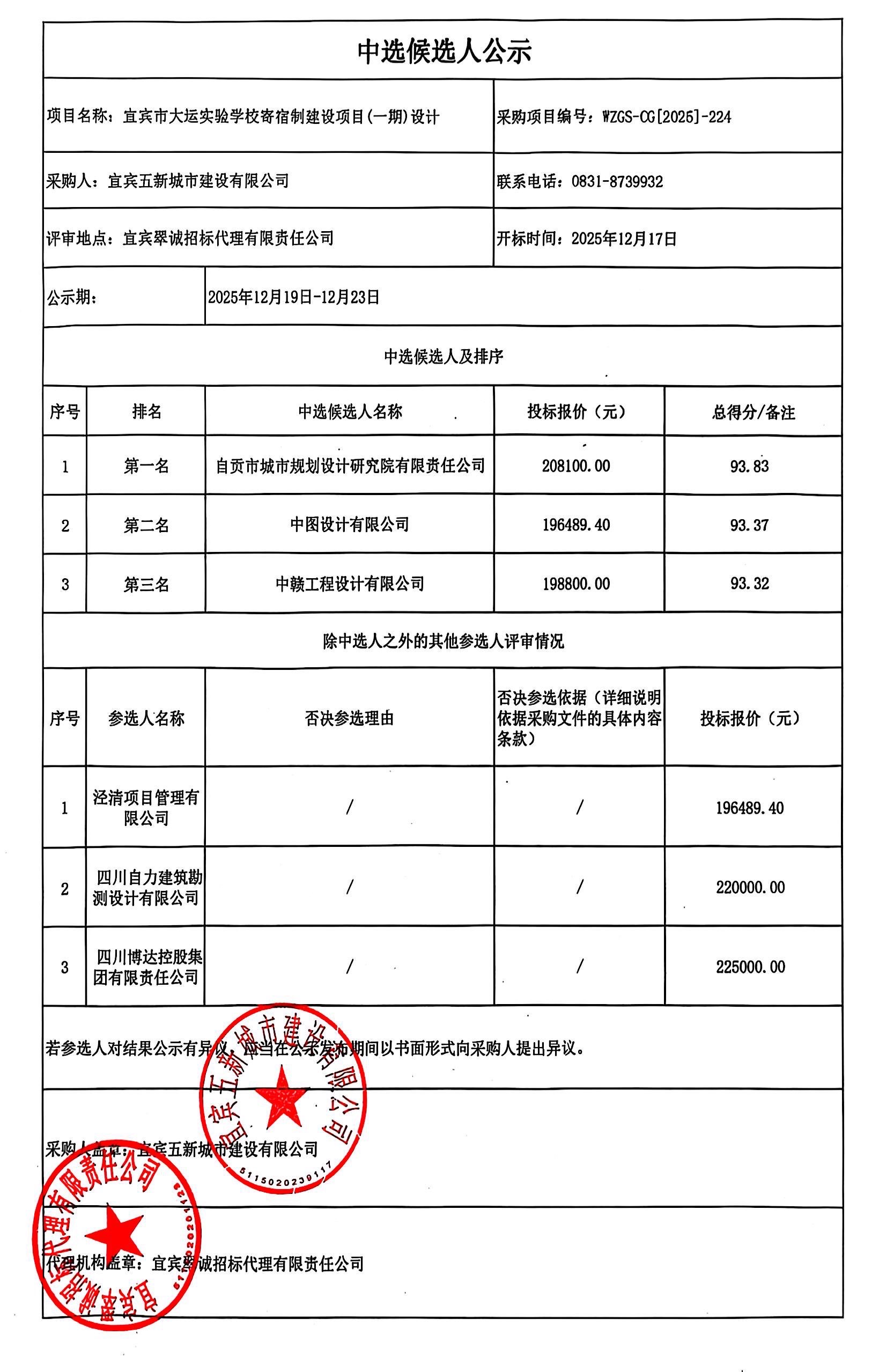 五新-393 宜宾市大运实验学校寄宿制建设项目(一期)设计中选候选人结果公示.jpg