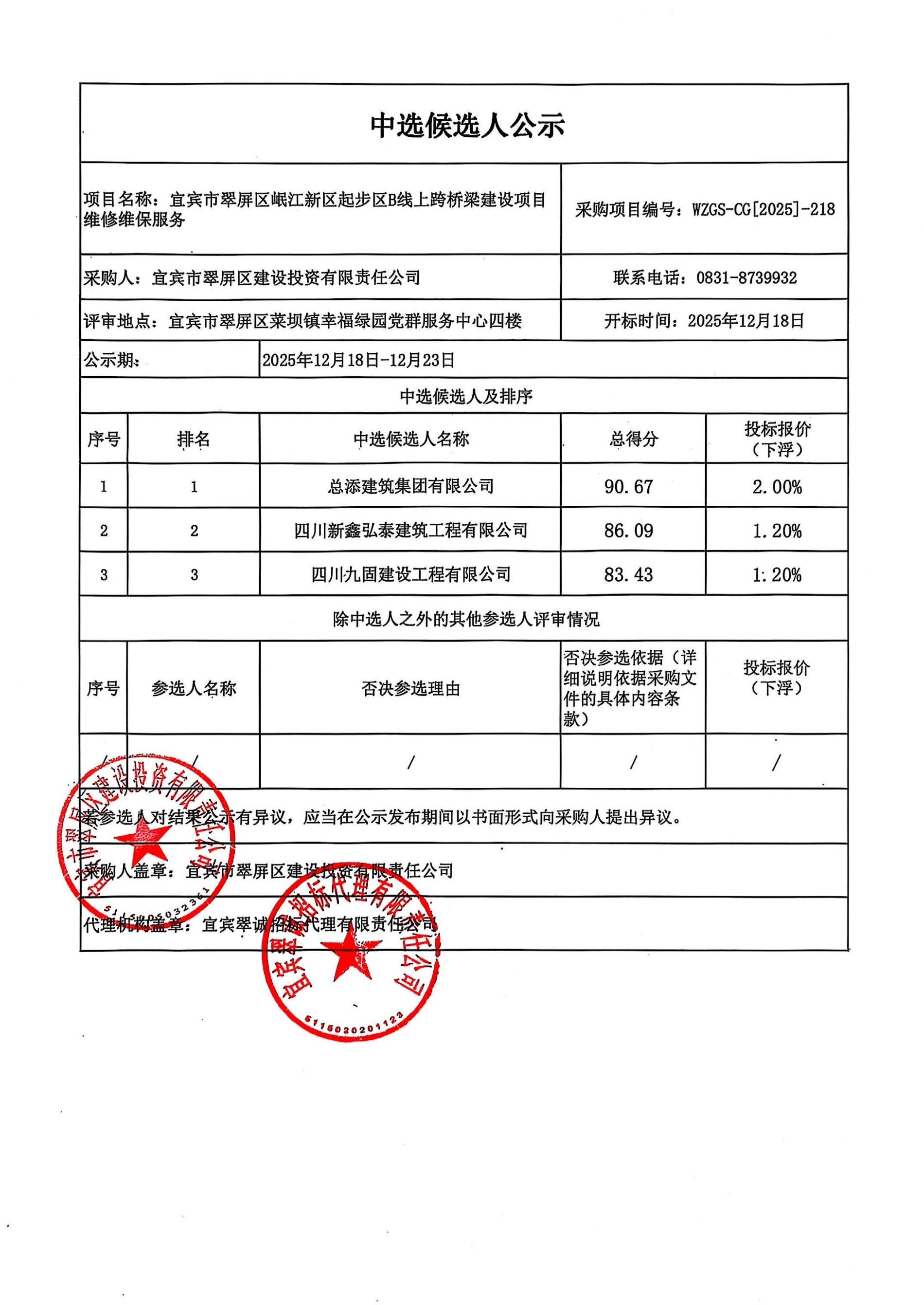 五新-395 宜宾市翠屏区岷江新区起步区B线上跨桥梁建设项目维修维保服务中选候选人结果公示.jpg